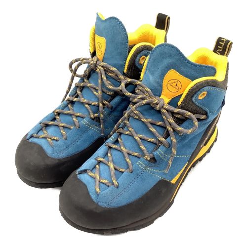 LA SPORTIVA (スポルティバ) トレッキングシューズ メンズ SIZE 25.5cm ブルー×ブラック GORE-TEX ボルダーx ミッド gtx