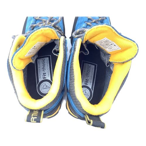 LA SPORTIVA (スポルティバ) トレッキングシューズ メンズ SIZE 25.5cm ブルー×ブラック GORE-TEX ボルダーx ミッド gtx