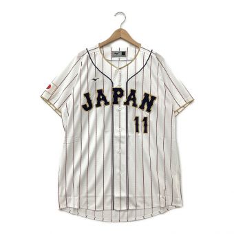 侍JAPAN (サムライジャパン) 応援グッズ SIZE LL ホワイト 2023 WBC 11番 ダルビッシュ有 ユニフォーム レプリカ 12CAU9027