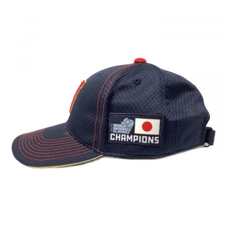 侍JAPAN (サムライジャパン) 応援グッズ ネイビー 2023 優勝記念 WBC 11番 ダルビッシュ有 帽子