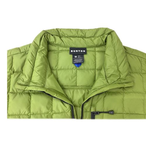 BURTON (バートン) スノーボードウェア(ジャケット) メンズ SIZE L グリーン ミッドヒート ダウンジャケット ダウン