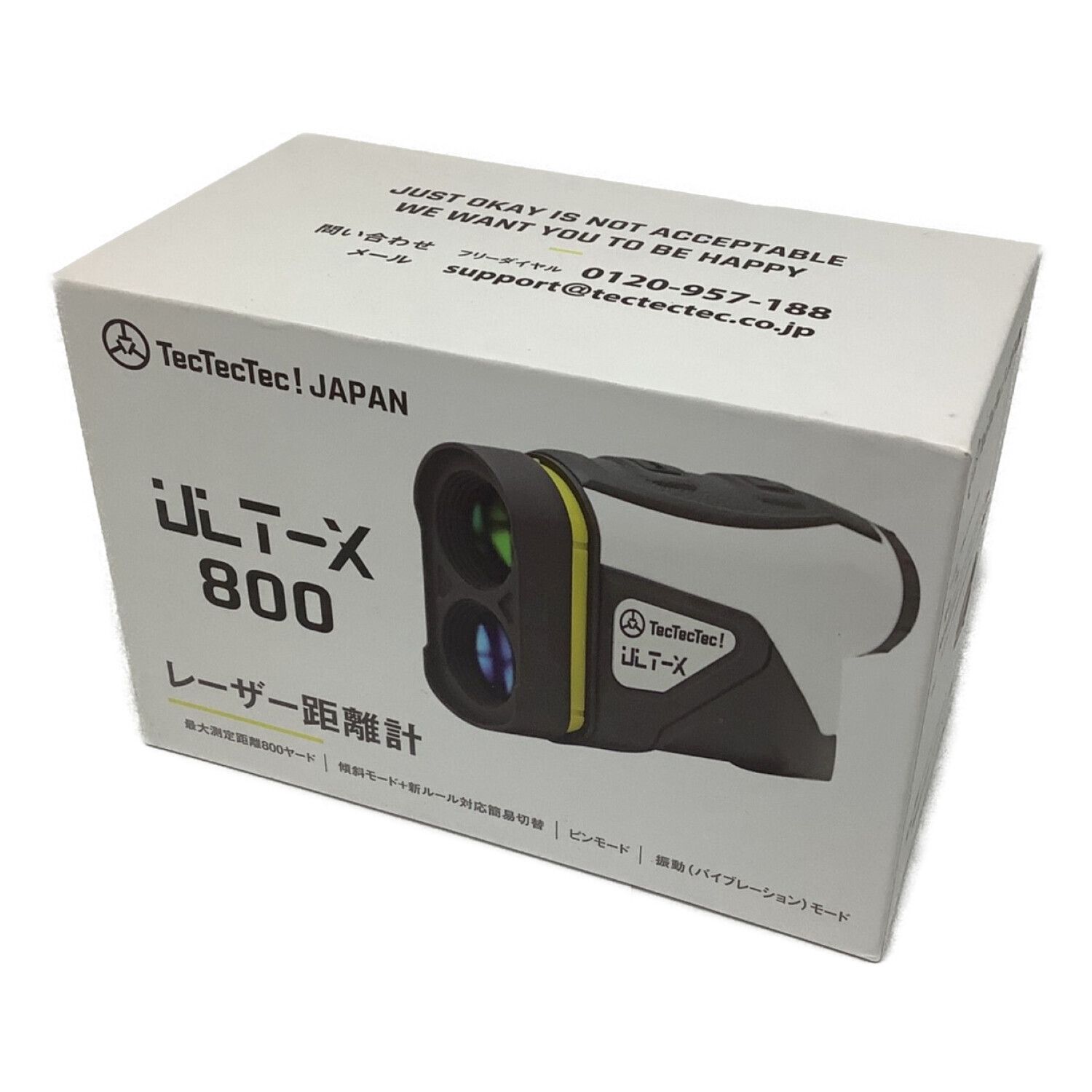 テックテックテック ゴルフレーザー距離測定器 ULT-X 800 - ゴルフ