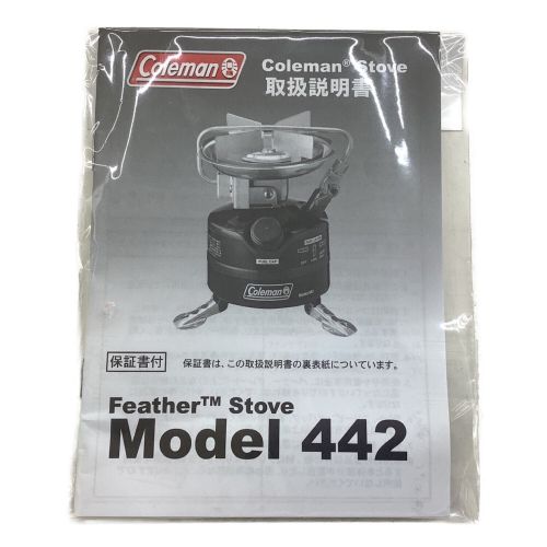 Coleman (コールマン) ガソリンシングルバーナー 442 2020年11月製