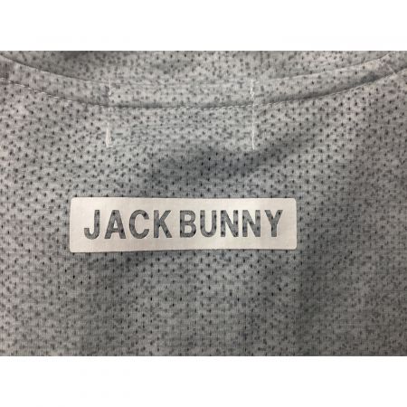 JACK BUNNY (ジャックバニー) ゴルフウェア(トップス)　M ライトグレー ポロシャツ 262-216651