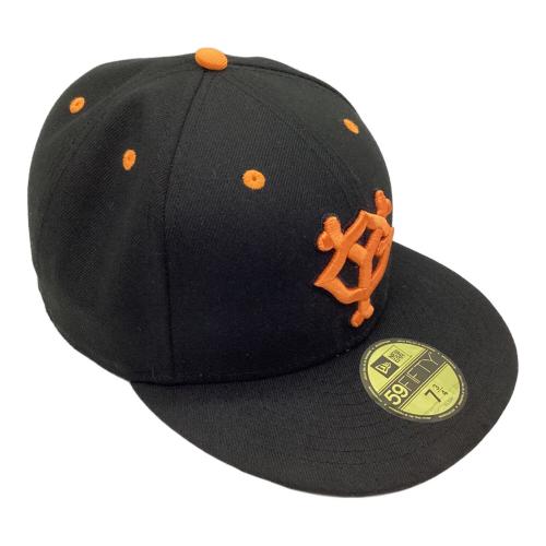 読売ジャイアンツ (ヨミウリジャイアンツ) 応援グッズ ブラック NEW ERA ストレートキャップ 帽子 プロコレ