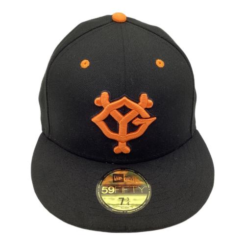 読売ジャイアンツ (ヨミウリジャイアンツ) 応援グッズ ブラック NEW ERA ストレートキャップ 帽子 プロコレ
