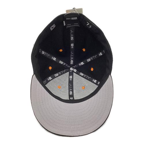 読売ジャイアンツ (ヨミウリジャイアンツ) 応援グッズ ブラック NEW ERA ストレートキャップ 帽子 プロコレ