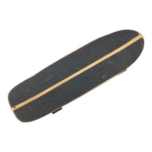 スケートボード ブラック×レッド キャンバー クルーザー 木製