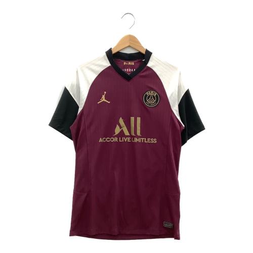 Paris Saint-Germain (パリサンジェルマン) サッカーユニフォーム メンズ バーガンディー 20-21 3rd レプリカ