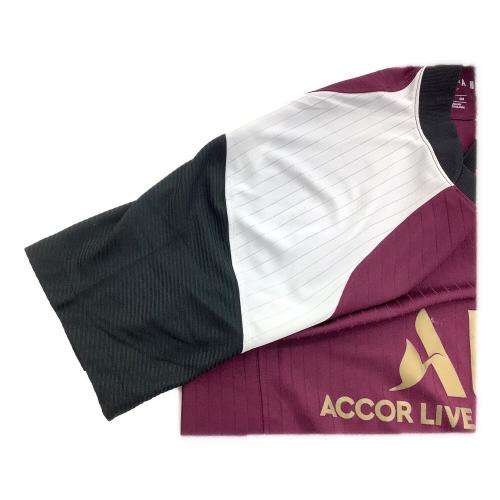 Paris Saint-Germain (パリサンジェルマン) サッカーユニフォーム メンズ バーガンディー 20-21 3rd レプリカ