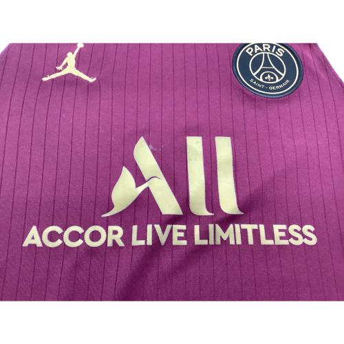 Paris Saint-Germain (パリサンジェルマン) サッカーユニフォーム メンズ バーガンディー 20-21 3rd レプリカ