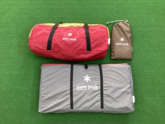 Snow peak (スノーピーク) ドームテント 2021年製 SDE-001RH アメニティドームM 約265×265×150cm 3～4人用