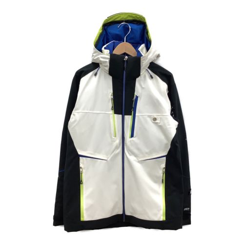 PHENIX (フェニックス) スキーウェア(ジャケット) メンズ SIZE S ホワイト×ブラック Demo Team Jacket PF9720T12