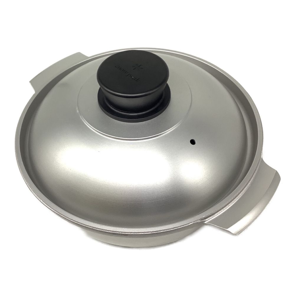 ち*ん様 超希少！廃盤！スノーピーク  peak 野宴鍋24 +おまけ！ Snow peak (スノーピーク) クッカー 廃盤希少品 ケース付 野宴鍋 24