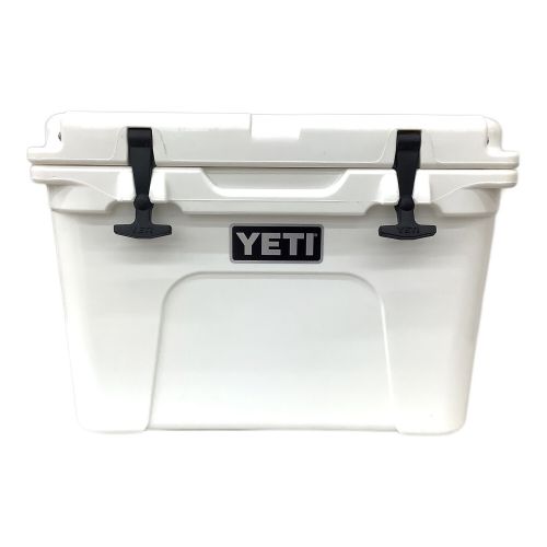 Yeti (イエティ) クーラーボックス 35QT ホワイト バケット・ドリンクホルダー付 タンドラ35