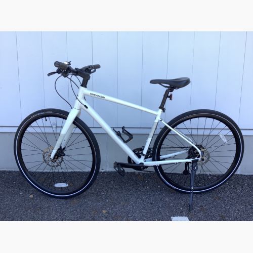 cannondale (キャノンデール) クロスバイク SIZE M ホワイト ボトルケージ付 YD64572 クイック3 適応身長【約170～190cm】 ALTUS