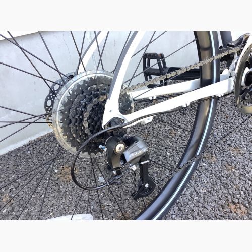 cannondale (キャノンデール) クロスバイク SIZE M ホワイト ボトルケージ付 YD64572 クイック3 適応身長【約170～190cm】 ALTUS