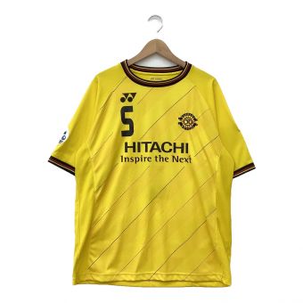 柏レイソル (カシワレイソル) サッカーユニフォーム メンズ SIZE XO イエロー 増嶋竜也【5】 2013ACL