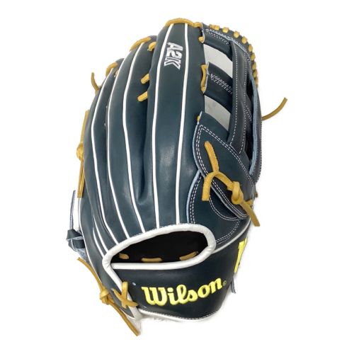 Wilson (ウィルソン) 硬式グローブ ネイビー ランディ・アロサレーナモデル 小指2本 ケース付 A2K 1799 外野用 未使用品