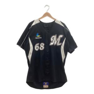 千葉ロッテマリーンズ (チバロッテマリーンズ) 応援グッズ ブラック 【68】早坂圭介 ユニフォーム プロ仕様モデル 2011