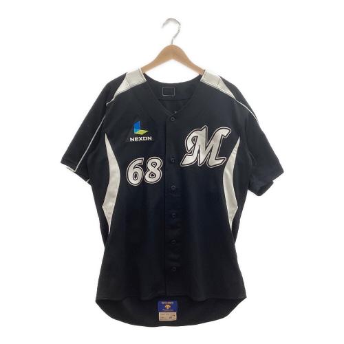 千葉ロッテマリーンズ (チバロッテマリーンズ) 応援グッズ ブラック 【68】早坂圭介 ユニフォーム プロ仕様モデル 2011