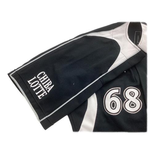 千葉ロッテマリーンズ (チバロッテマリーンズ) 応援グッズ ブラック 【68】早坂圭介 ユニフォーム プロ仕様モデル 2011