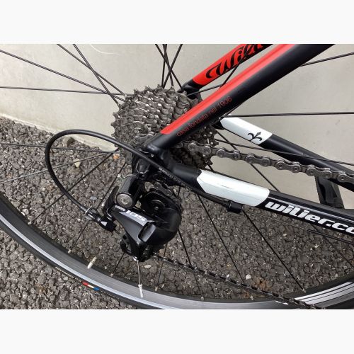 WILIER ロードバイク SIZE M ブラック×ホワイト 2018年モデル ボトルケージ・サイクルコンピューター付※現状販売  W7060430 モンテグラッパ  105(イチマルゴ)