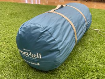 mont-bell (モンベル) ドームテント 1122629 クロノスキャビン4 約340×260×140cm 3～4人用