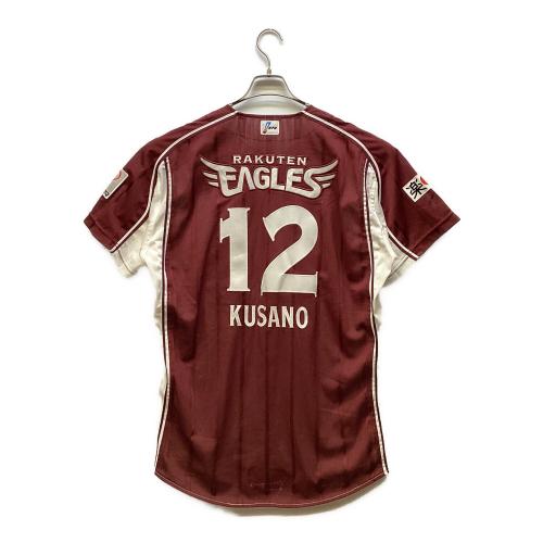 東北楽天ゴールデンイーグルス (トウホクラクテンゴールデンイーグルス) 応援グッズ ユニフォーム ホワイトxレッド 草野大輔【12】 選手支給品
