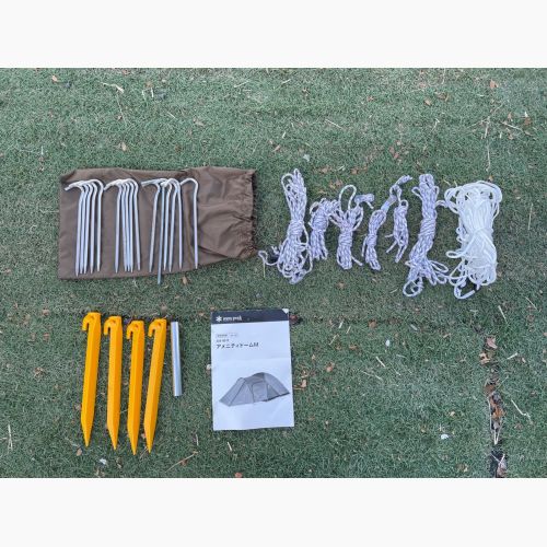 Snow peak (スノーピーク) ドームテント 2017年製 SDE-001R アメニティドームM 505×280×150(h)cm 3～4人用