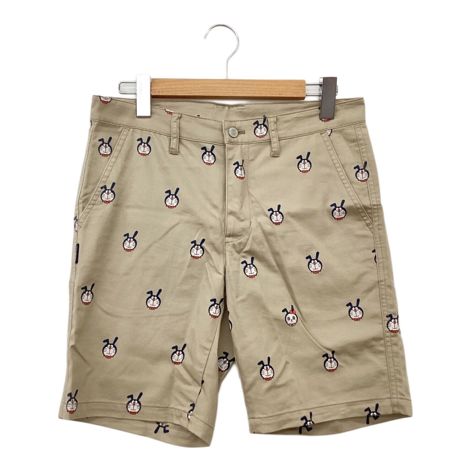 JACK BUNNY (ジャックバニー) ゴルフウェア(パンツ) メンズ SIZE M ベージュ 2020モデル /// ドラえもん ハーフパンツ  262-0232833｜トレファクONLINE