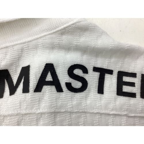 MASTER BUNNY EDITION (マスターバニーエディション) ゴルフウェア(トップス) メンズ SIZE M ホワイト 2022モデル  ポロシャツ 758-3160305