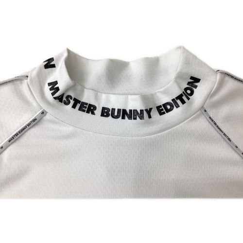 MASTER BUNNY EDITION (マスターバニーエディション) ゴルフウェア(トップス) メンズ SIZE M ホワイト 2021モデル  モックネック 758-2167301