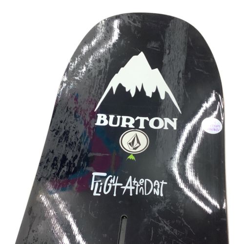 BURTON (バートン) スノーボード 159cm ブラック @ M6 キャンバー FLIGHT ATTENDANT