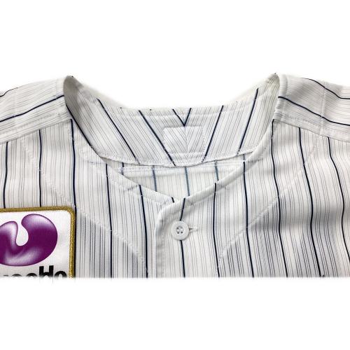 千葉ロッテマリーンズ (チバロッテマリーンズ) 応援グッズ ホワイト 【123】速水将大 ユニフォーム メモラビリア プロ仕様モデル