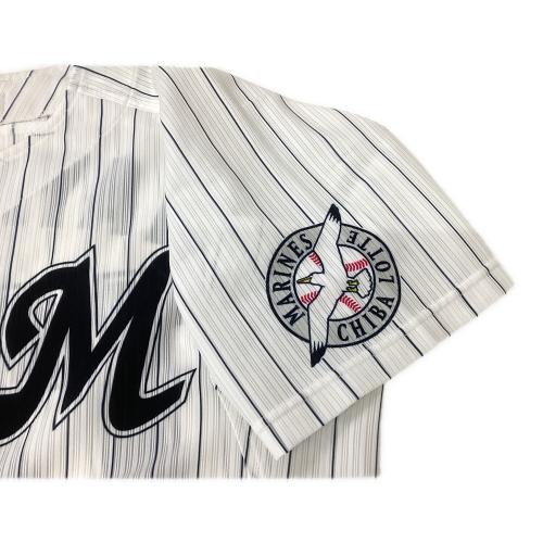 千葉ロッテマリーンズ (チバロッテマリーンズ) 応援グッズ ホワイト 【123】速水将大 ユニフォーム メモラビリア プロ仕様モデル