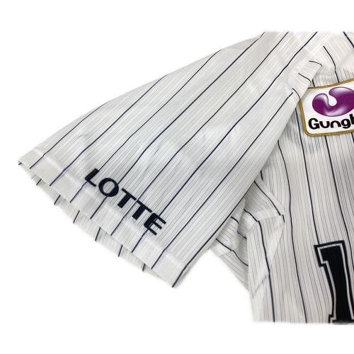 千葉ロッテマリーンズ (チバロッテマリーンズ) 応援グッズ ホワイト 【123】速水将大 ユニフォーム メモラビリア プロ仕様モデル