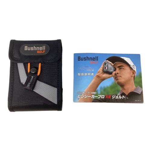 Bushnell (ブッシュネル) ゴルフ距離測定器 ケース付(劣化有) ピンシーカープロXEジョルト