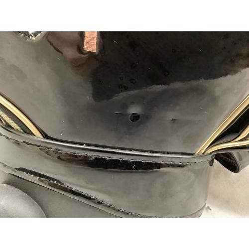 M U SPORTS (エムユースポーツ) キャディバッグ 9.5インチ 5分割 カート式 ブラック×ゴールド