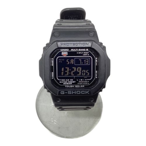 CASIO (カシオ) 腕時計 GW-M5610U-1BJF G-SHOCK ソーラー充電 ラバーベルト 動作確認済み