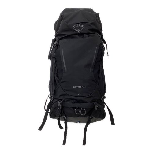 OSPREY (オスプレー) バックパック メンズ 38L ブラック ケストレル38 背面長43～53cm(S/M) 31-40L(山小屋泊) CA18525