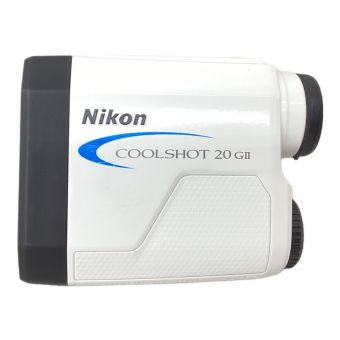 Nikon (ニコン) ゴルフ距離測定器 ホワイト ケース付 動作確認済み COOLSHOT 20 G2