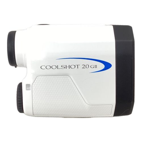Nikon (ニコン) ゴルフ距離測定器 ホワイト ケース付 動作確認済み COOLSHOT 20 G2