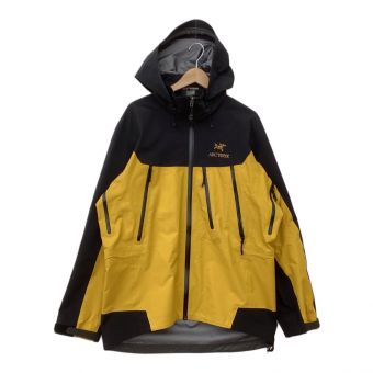 ARC'TERYX (アークテリクス) トレッキングウェア(ジャケット) メンズ SIZE M ブラック×イエロー 40周年 BEAMS GORE-TEX シーアARジャケット 20785