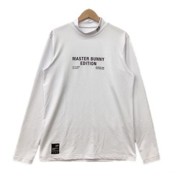 MASTER BUNNY EDITION (マスターバニーエディション) ゴルフウェア(トップス) メンズ SIZE M ホワイト 2023モデル モックネック 758-3266193