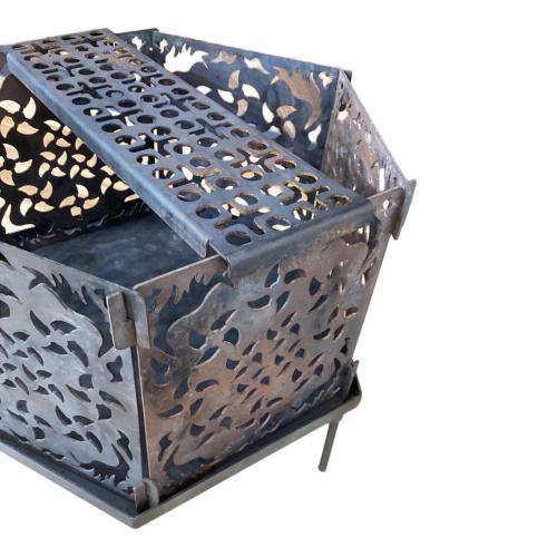 ROB SNOW ken-shuri ケンシュリ(黒皮鉄) 焚火台