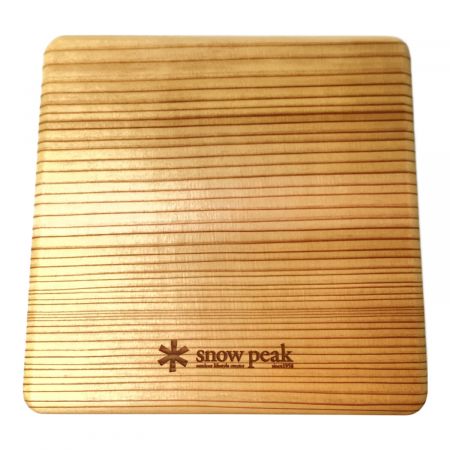 スノーピーク 春 ノベルティ peak 木製 ランチボックス お重 非売品 スノーピーク ノベルティ ランチボックス お重 snow peak