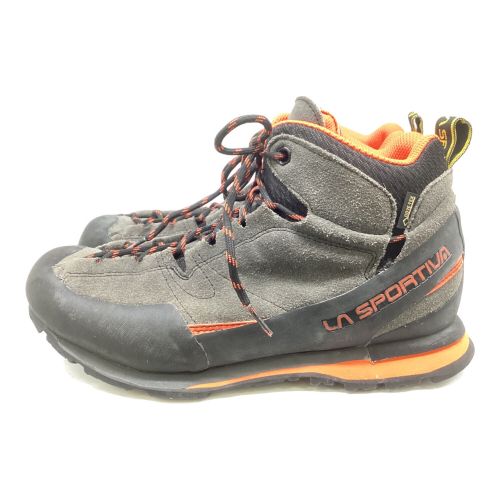 LA SPORTIVA (スポルティバ) トレッキングシューズ メンズ SIZE UK 9 グレー GORE-TEX ボルダーX  MID GTX 05-190