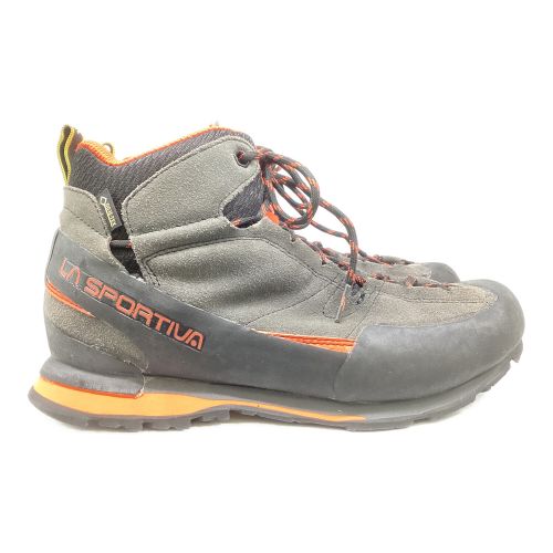 LA SPORTIVA (スポルティバ) トレッキングシューズ メンズ SIZE UK 9 グレー GORE-TEX ボルダーX  MID GTX 05-190