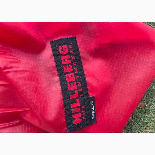 HILLEBERG (ヒルバーグ) レクタタープ ※ポール無 Tarp 20 UL 3～4人用